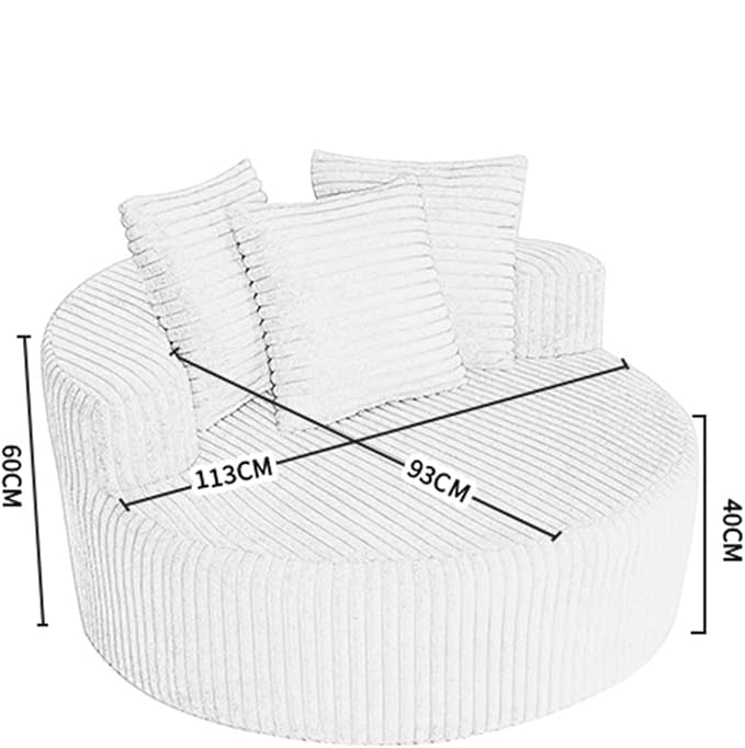 Canapé Nuage Sans Structure Premium